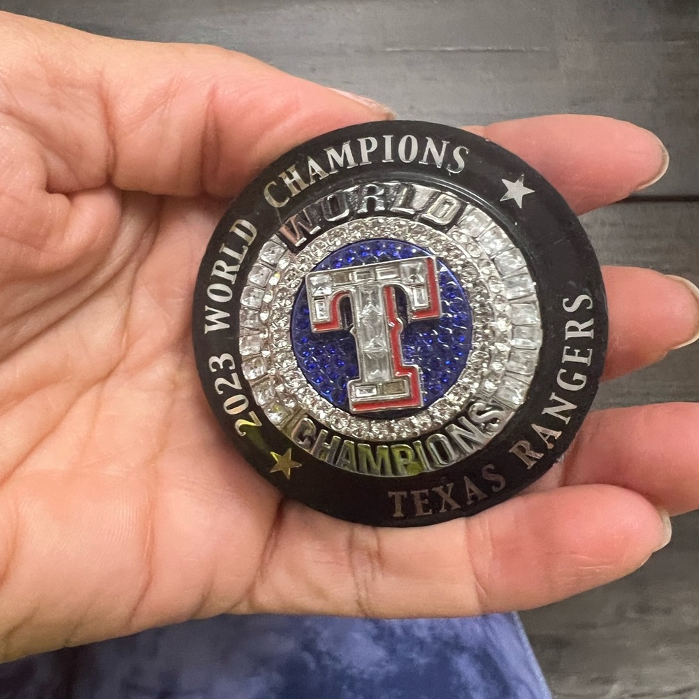 Texas Rangers WS Championship Ring